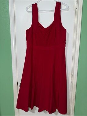torrid Red Sleeveless A-Line Dress